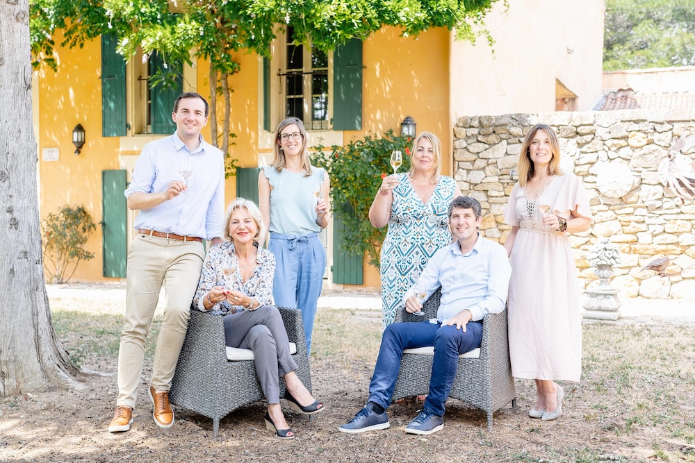 The management staff at Les Domaines Auriol