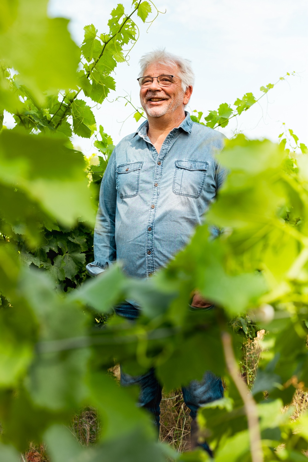 Jean-Christophe Granier, the owner of Domaine Les Grandes Costes