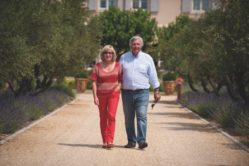 Nicole and Claude Panis, owners of Le Clos du Lucquier