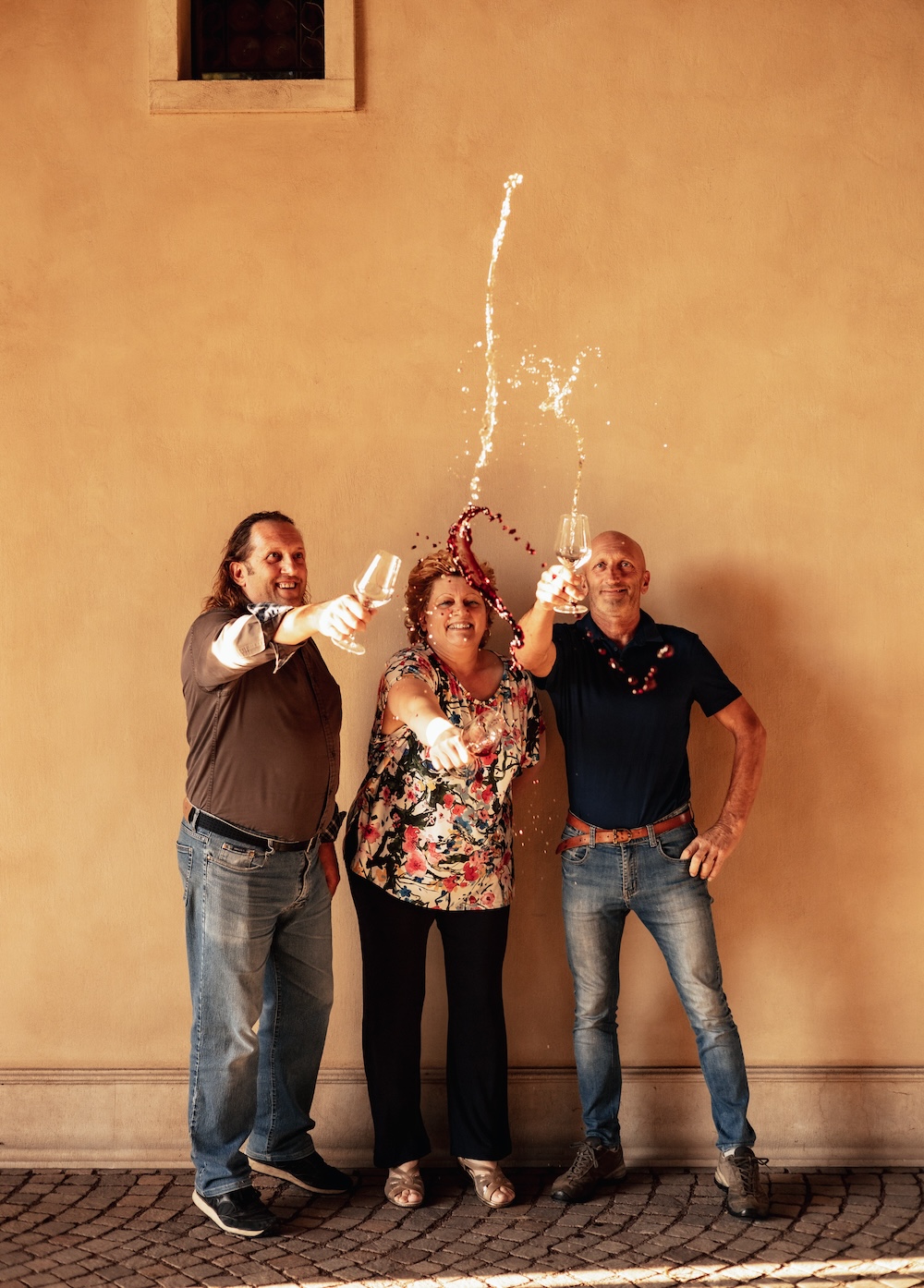 Igino, Gian Franco et Anna Maria dirigent d&eacute;sormais l&rsquo;entreprise avec la m&ecirc;me passion et d&eacute;termination