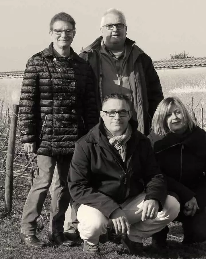 J&eacute;r&ocirc;me Portier with his wife and his parents