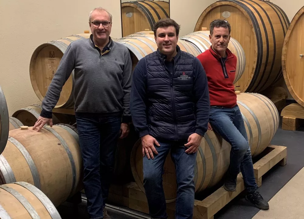 Thierry Gibelin, Thomas Gibelin and Patrick Arnould