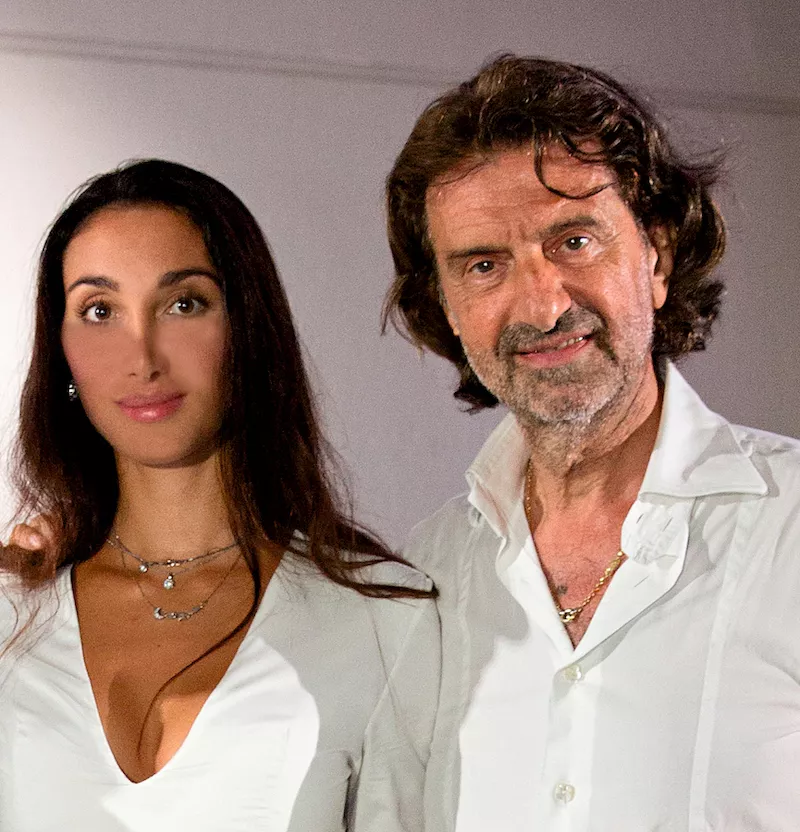 Gianni Martini and his daughter Eleonora, owners of the great Piedmont winery.