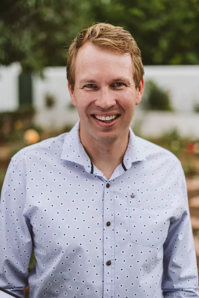 Ben Snyman, cellar master at Overhex Wines