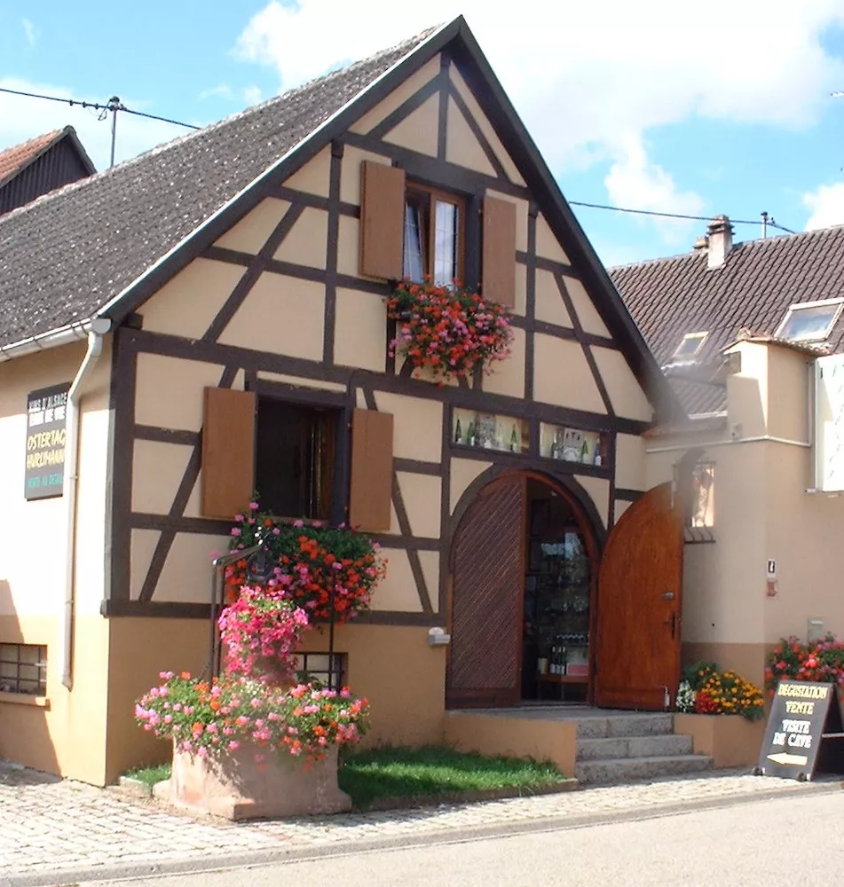 L'entrée du Domaine Ostertag-Hurlimann