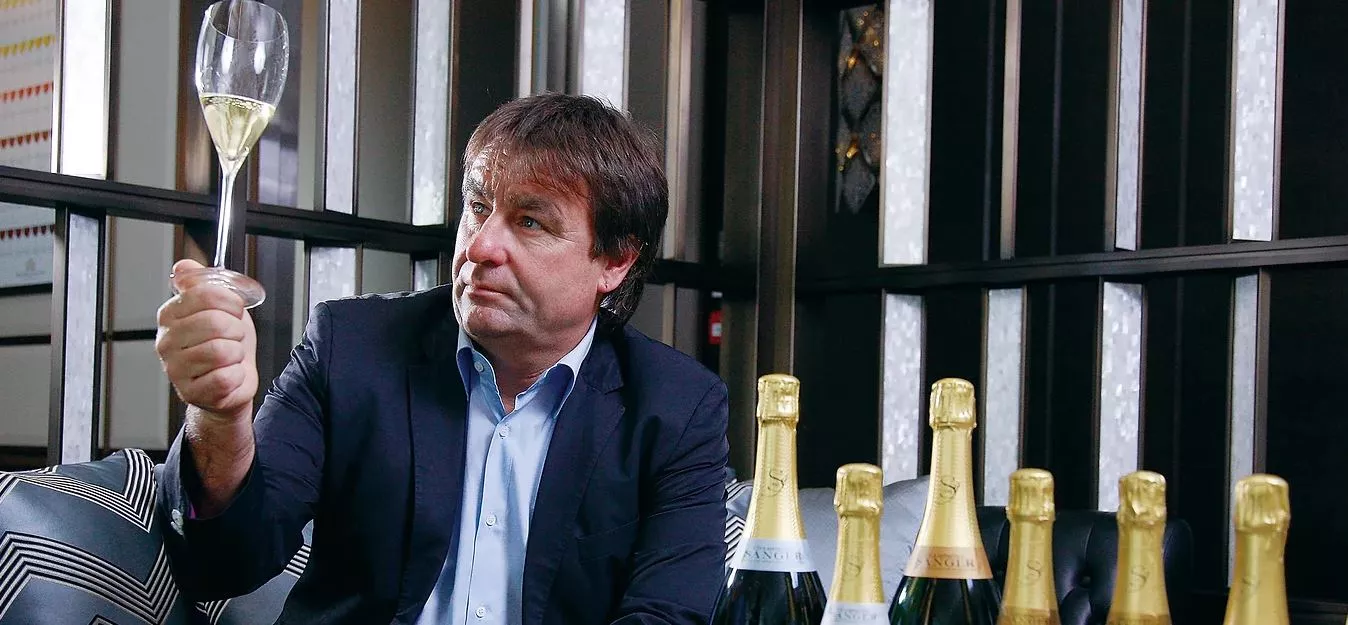 Nicolas Robert, Head Winemaker for Champagne Sanger