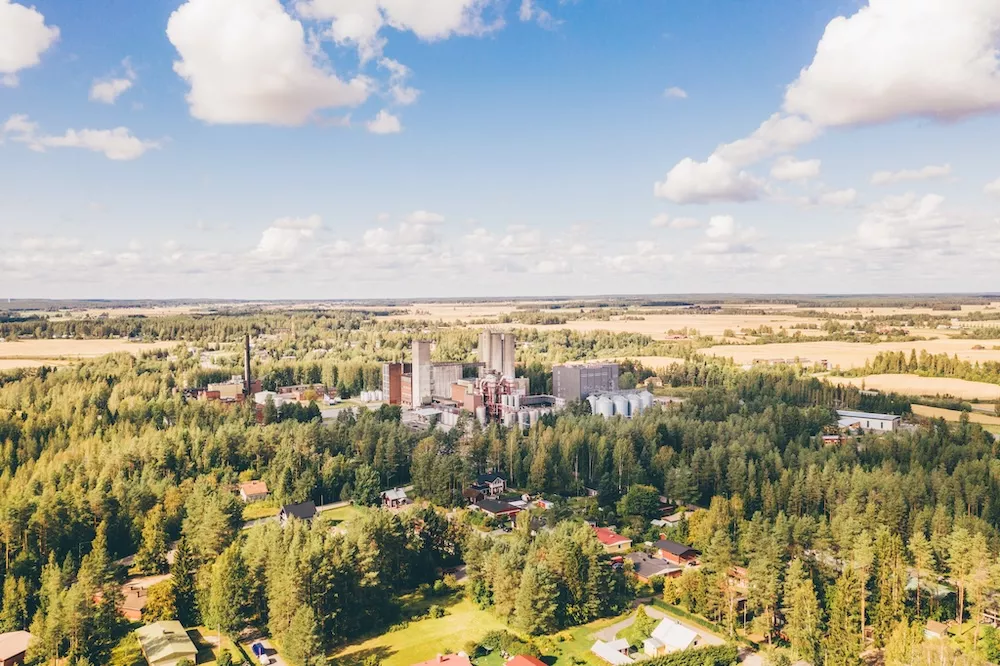 The Koskenkorva distillery in Finland.