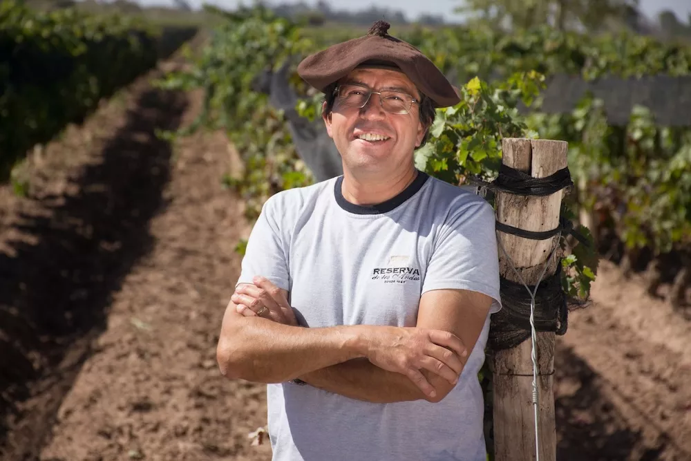 Juan Carlos Chavero who has been tasking with making wines at Cielo y Tierra from the start.