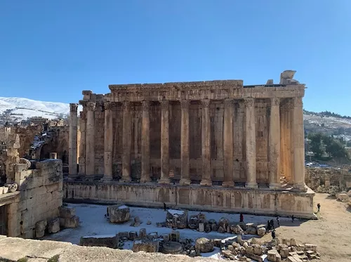 The Temple of Bacchus.