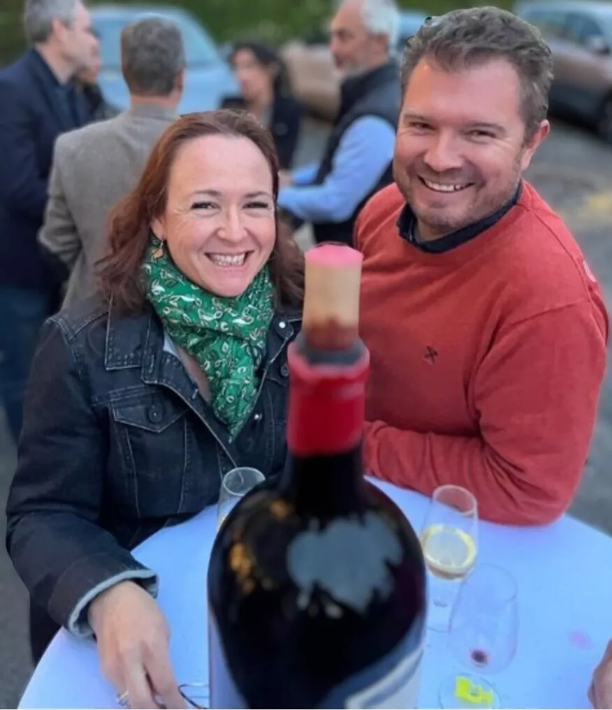 Géraldine Lefebvre-Lopez et son mari Olivier Lefebvre