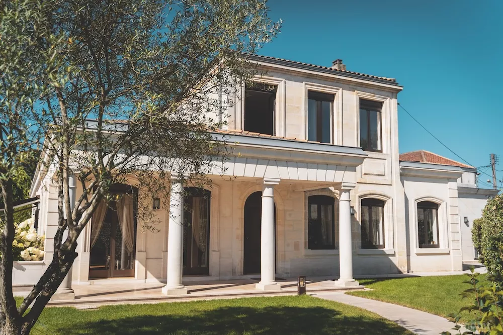 Les locaux de la maison de négoce SAVAS se situent dans une magnifique demeure de Caudéran