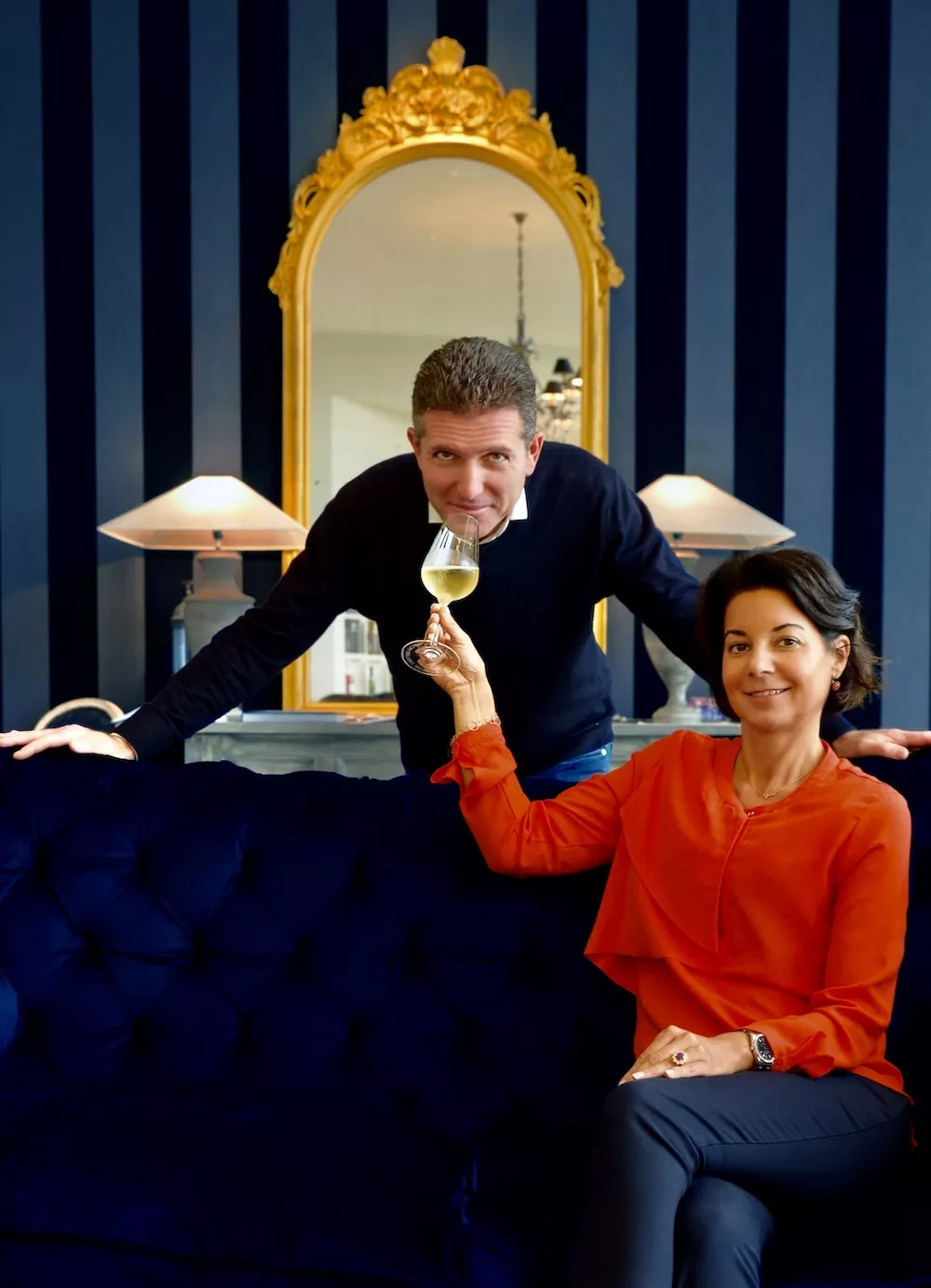 Caroline and Olivier Collard