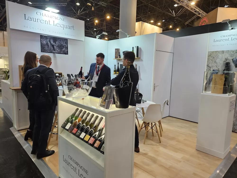 Tasting at Champagne Lequart
