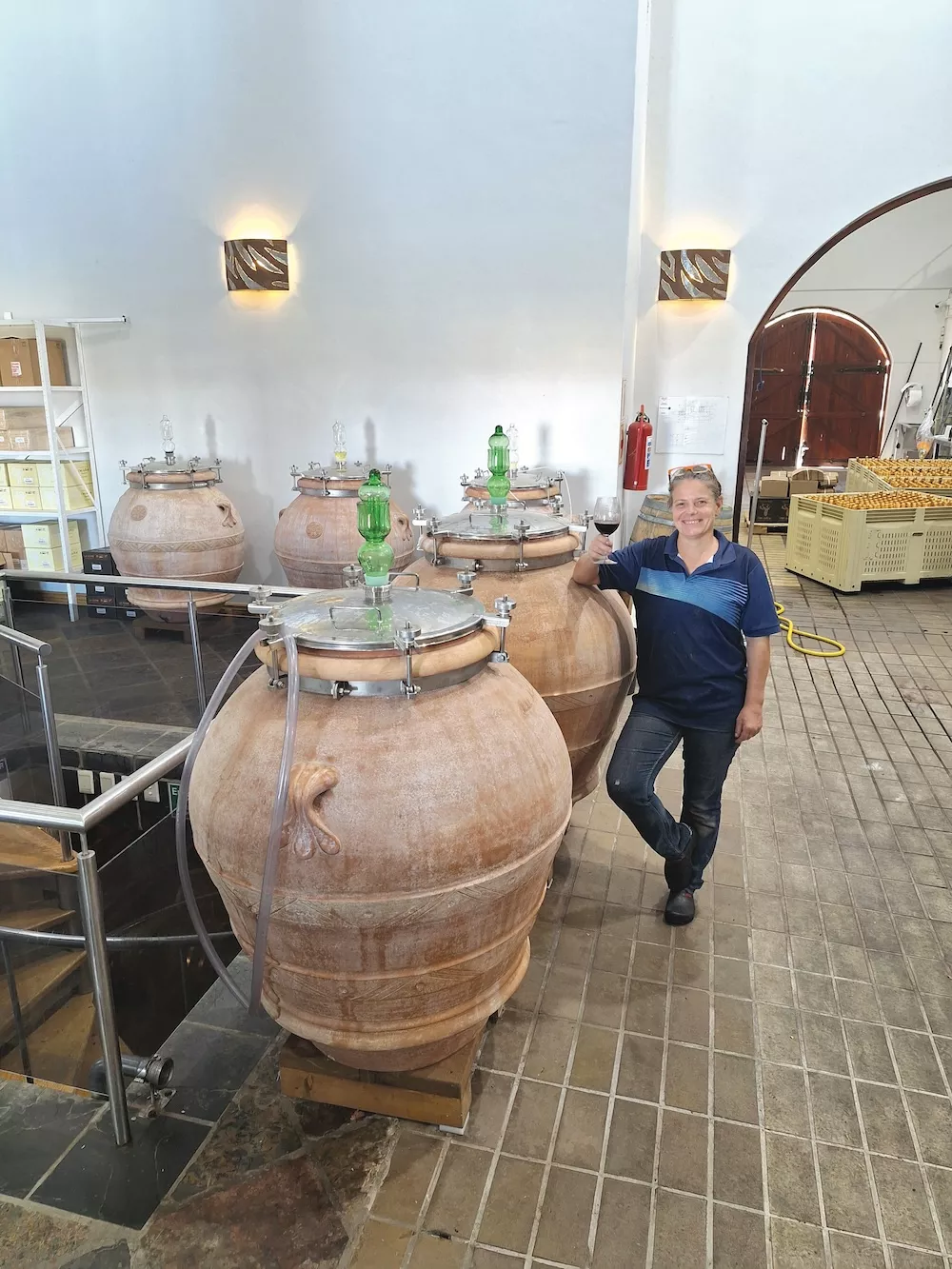 Lizelle Gerber, maître de chai chez Org de Rac.