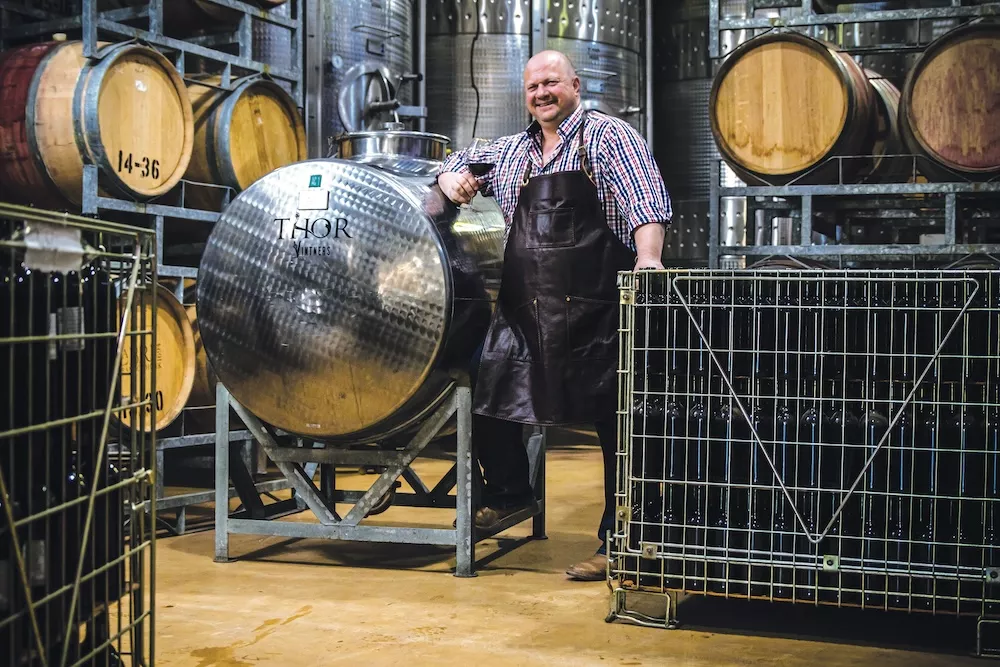 Le chai de Thor Vintners