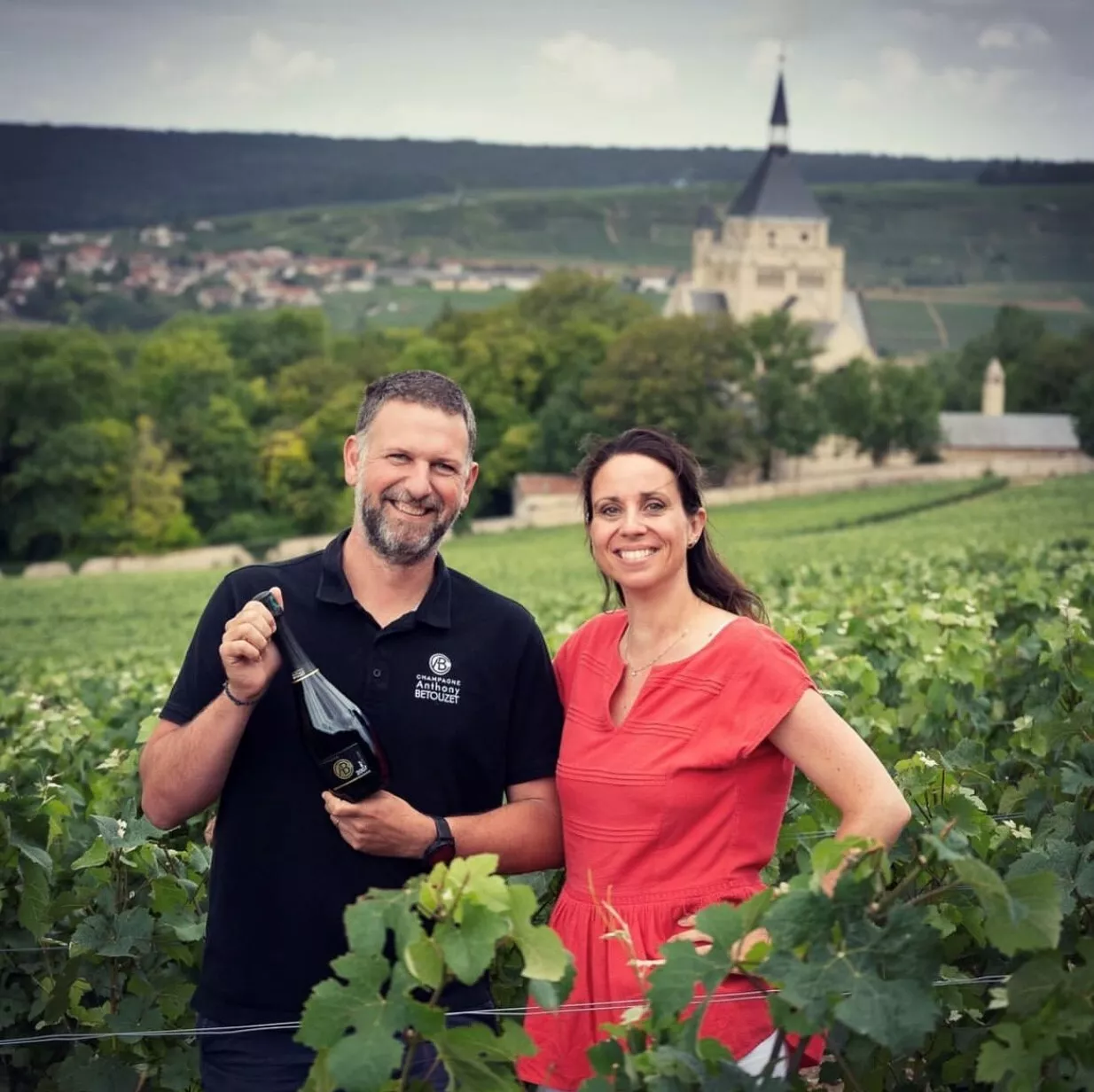 Anthony Betouzet et son &eacute;pouse Emilie