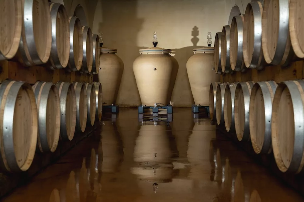 Ch&acirc;teau Mongravey has introduced Italian amphorae