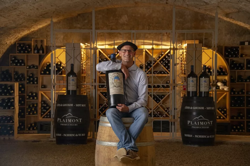 Olivier Bourdet-Pees, managing director of Plaimont and the custodian of indigenous grape varieties