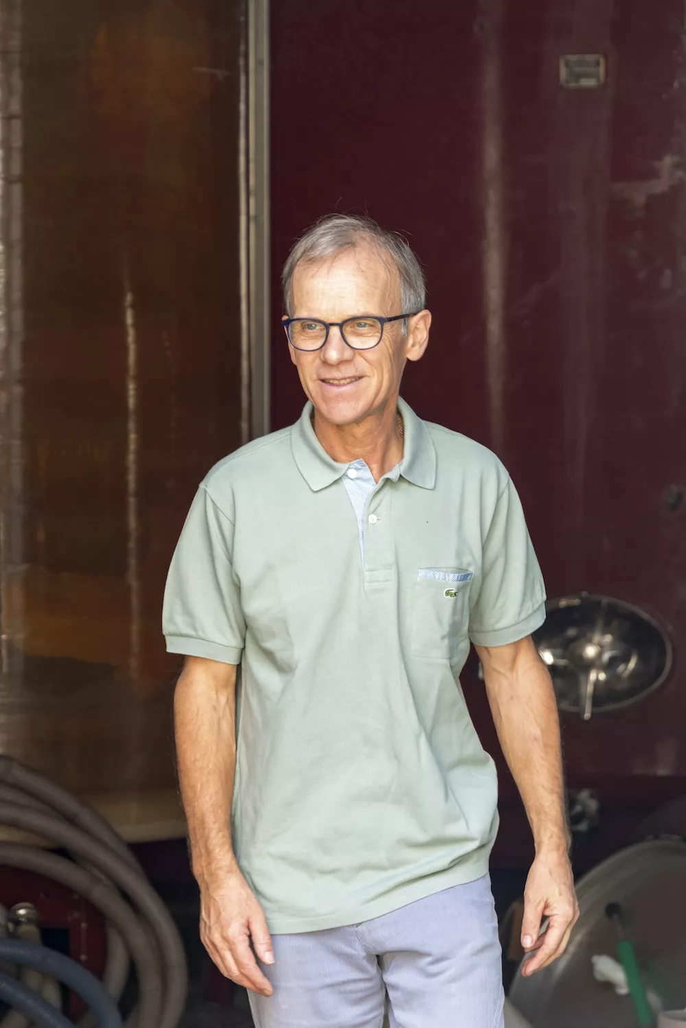 Jean-Louis Lacoste, the owner of Domaine Nigri