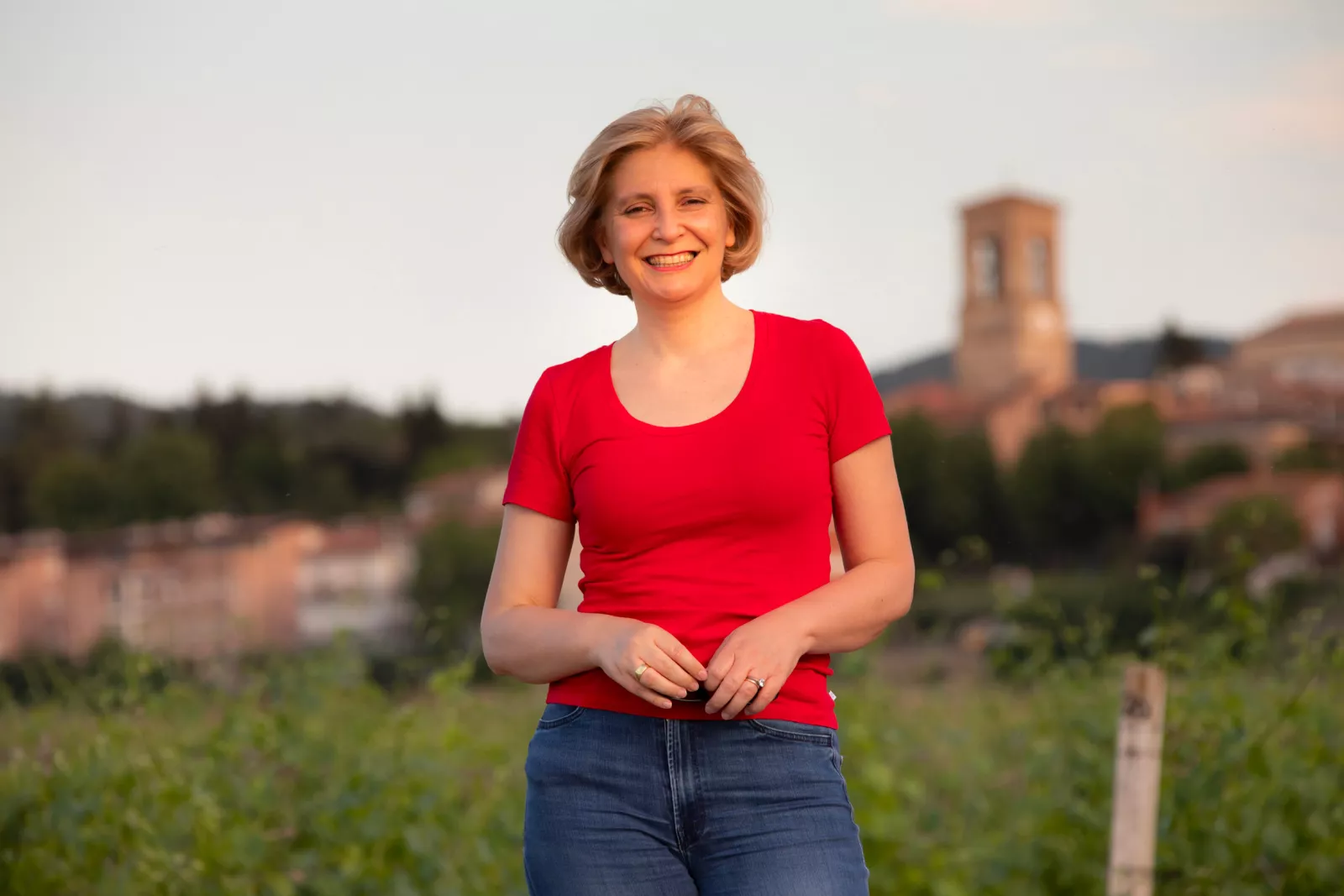 chiara lungarotti, managing director of the lungarotti family business, in umbria