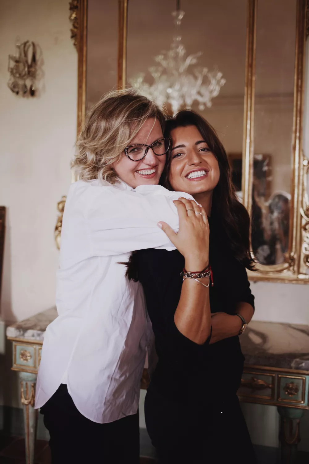 Mother and daughter Marina Cvetic and Miriam Lee Masciarelli