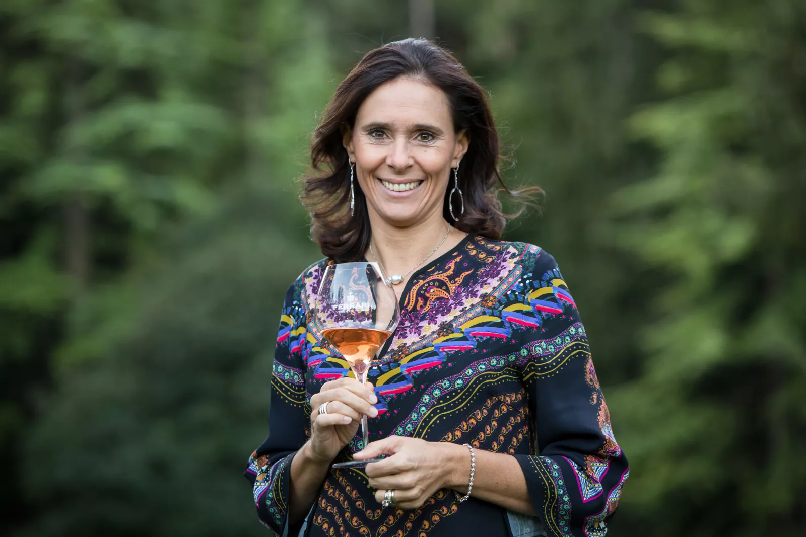 Camilla Lunelli, director of communications and external relations for Ferrari Trento and the Lunelli Group companies.