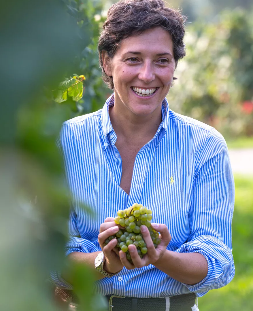 francesca moretti, winemaker and president of the terra moretti vino group