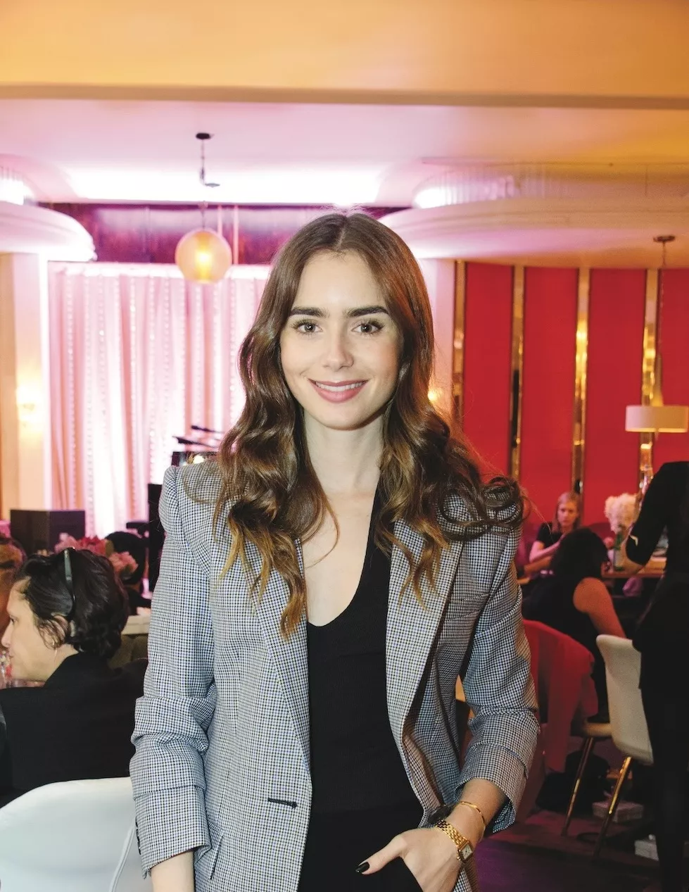 Lily Collins : les femmes se sont approprié le vin